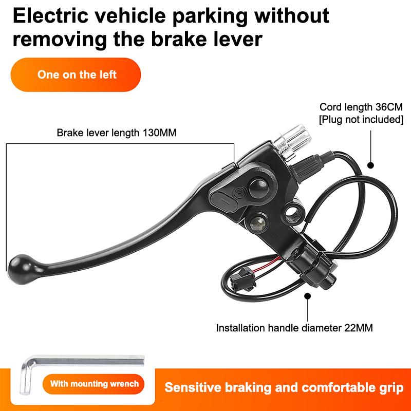 Ultralight Bicycle Bmx Brake Handle Electric Bike Cycling Brake Levers V/Disc Brake Handle With Wire Power-Off Switch Accessor left
Ultralight Bicycle Bmx Brake Handle Electric Bike Cycling Brake Levers V/Disc Brake Handle With Wire Power-Off Switch Accessor left