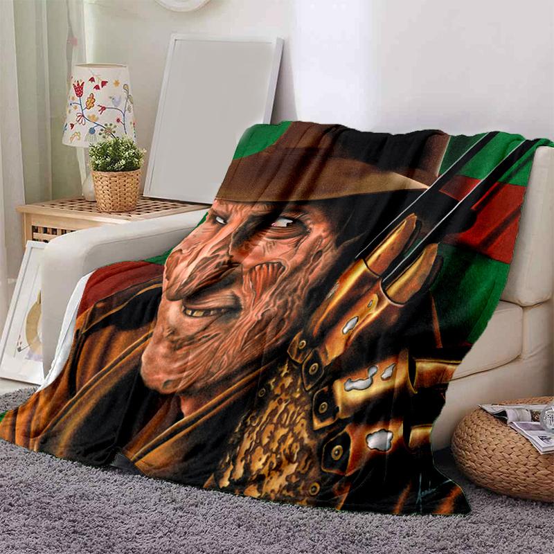 Nightmare on Elm Street: Freddy Krueger s Iconic Horror Poster PrintPrint Blanket, Soft Blanket For Sofa Office Bed And Travelling Daughter 130cm×150cm(50in×60in)
Nightmare on Elm Street: Freddy Krueger s Iconic Horror Poster PrintPrint Blanket, Soft Blanket For Sofa Office Bed And Travelling Daughter 130cm×150cm(50in×60in)