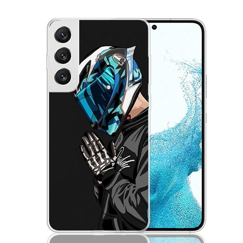 Motorcycle Rider Helmet For Samsung Galaxy S25 S24 S23 S22 Ultra Phone Case S21 Plus S20 FE S10 + S25Edge Fundas Cover Coque S25 Samsung S25
Motorcycle Rider Helmet For Samsung Galaxy S25 S24 S23 S22 Ultra Phone Case S21 Plus S20 FE S10 + S25Edge Fundas Cover Coque S25 Samsung S25