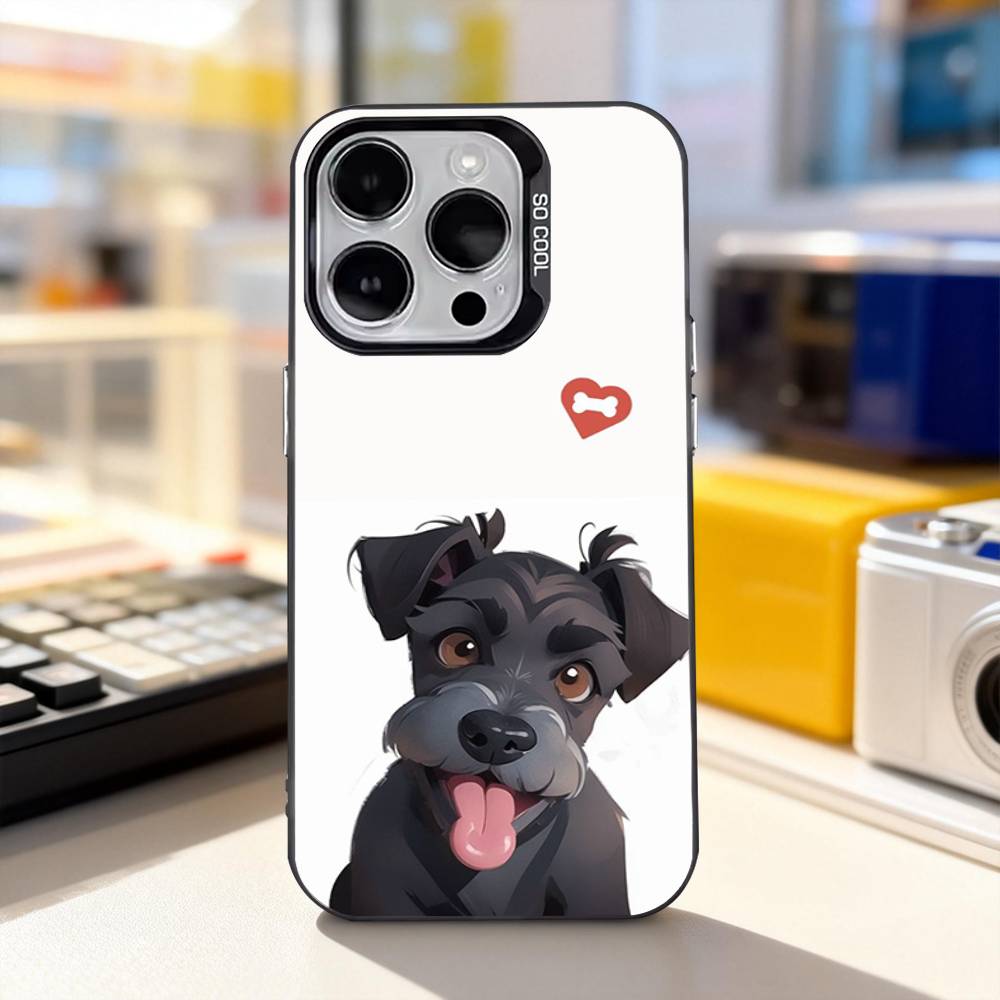 Cartoon S-Schnauzer Dog For iPhone 17,16,15,14,13,12,11,Pro,Max,Plus,E,Air,Mini Anti Fall Black Matte Hard Bumper Phone Case iPhone11PROMAX
Cartoon S-Schnauzer Dog For iPhone 17,16,15,14,13,12,11,Pro,Max,Plus,E,Air,Mini Anti Fall Black Matte Hard Bumper Phone Case iPhone11PROMAX