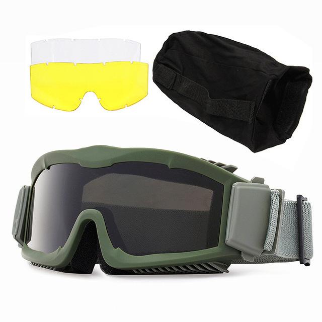 Alpha Tactical Goggles Set Desert Locust Military Fan Special Glasses Motorcycle Goggles Realistic Shooting CS
Alpha Tactical Goggles Set Desert Locust Military Fan Special Glasses Motorcycle Goggles Realistic Shooting CS