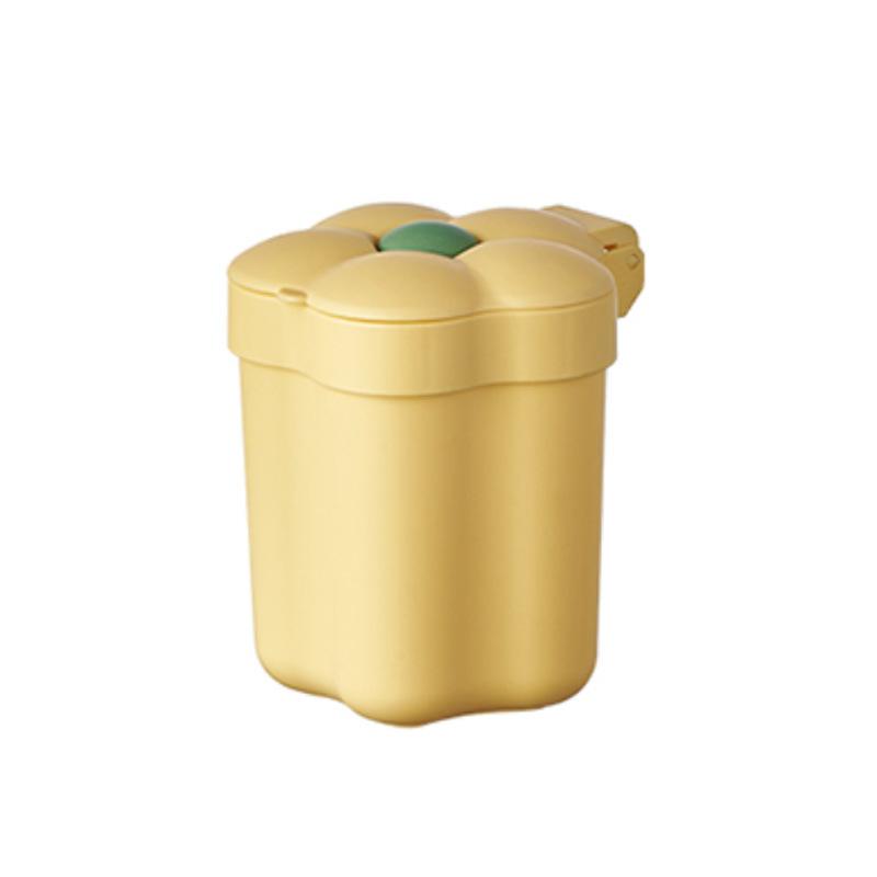 1pc Mini Flip-Top Desktop Box Can with Lid, Compact Cylindrical Plastic Design, Space-Saving Small Waste Basket for Office Desk жёлтый
1pc Mini Flip-Top Desktop Box Can with Lid, Compact Cylindrical Plastic Design, Space-Saving Small Waste Basket for Office Desk жёлтый
