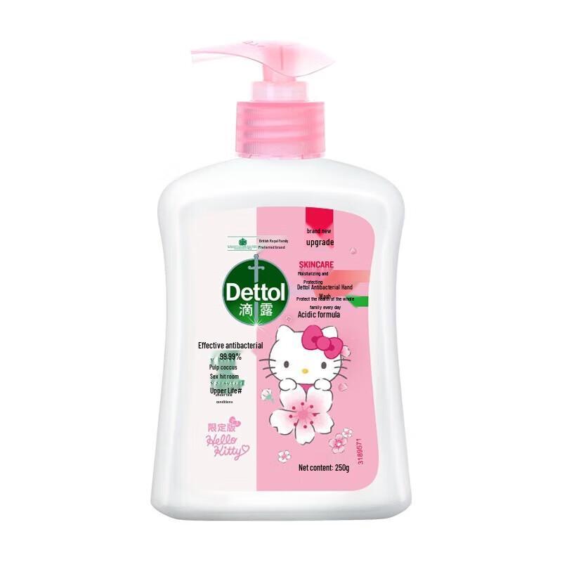 Dettol Hello Kitty Antibacterial Hand Soap
Dettol Hello Kitty Antibacterial Hand Soap