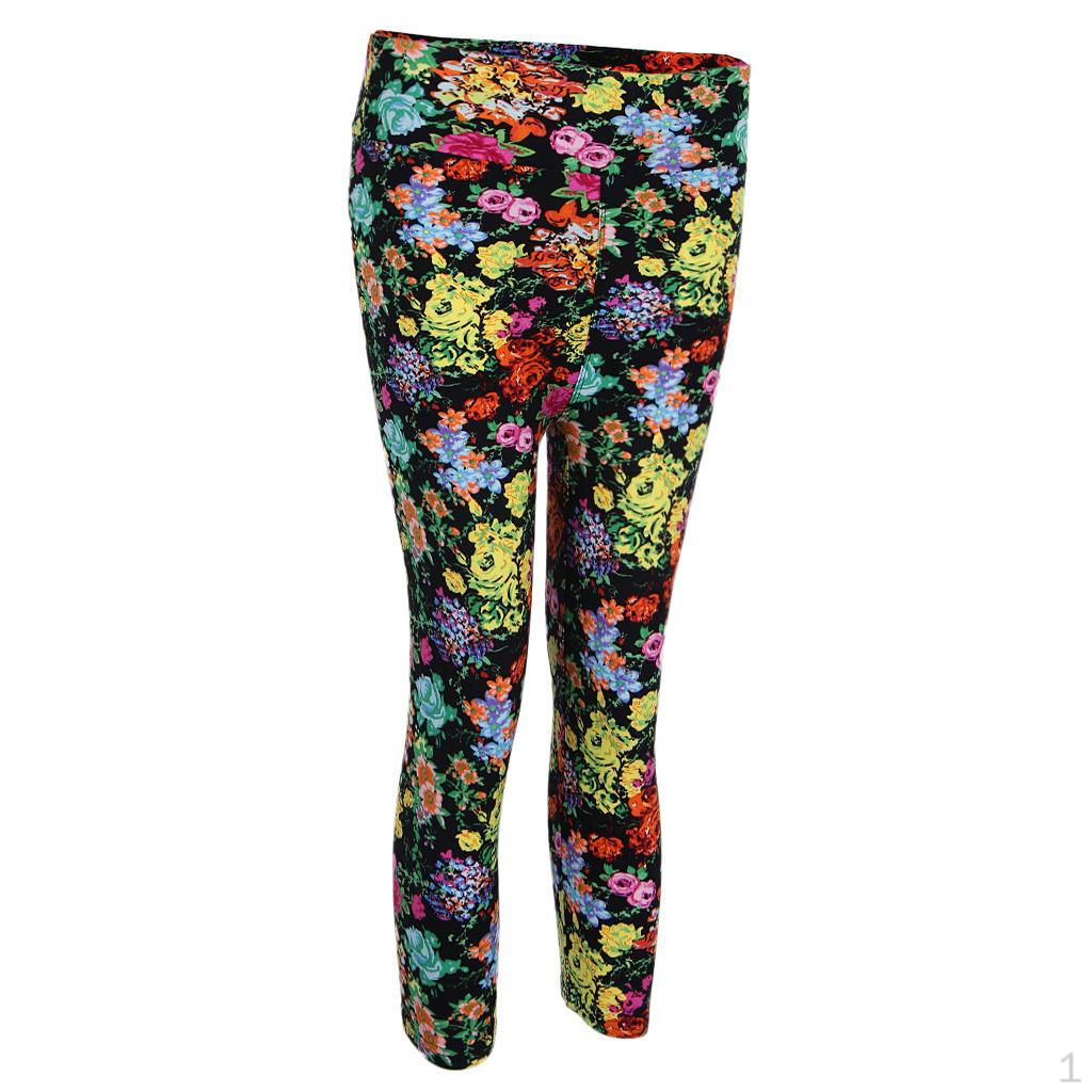 Legging Cropped Skinny Sports Apparel Floral//Grid Printed for Women M_Yellow Floral
Legging Cropped Skinny Sports Apparel Floral//Grid Printed for Women M_Yellow Floral