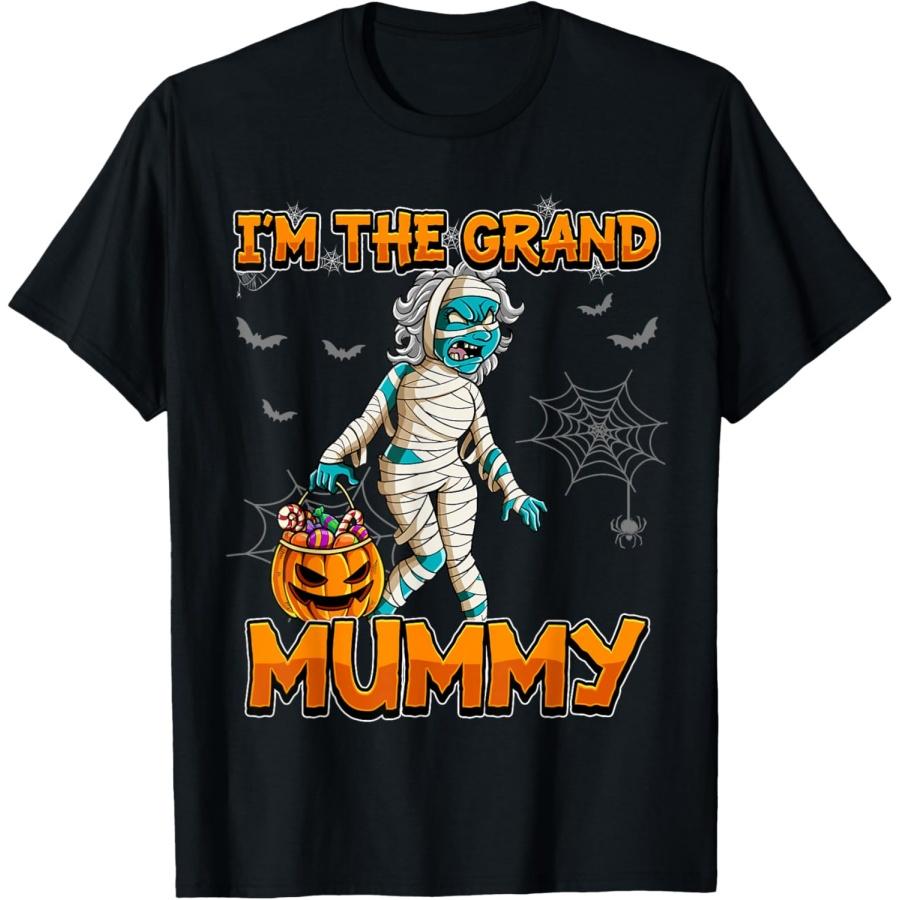 Halloween I m The Grand Mummy Grandma Halloween T-Shirt XXXXXL чорний
Halloween I m The Grand Mummy Grandma Halloween T-Shirt XXXXXL чорний