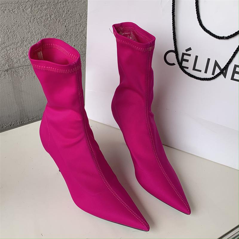 Elastic short boots women s high-heeled socks boots thin boots medium boots thin heels 2025 new thin boots 39 розы красного
Elastic short boots women s high-heeled socks boots thin boots medium boots thin heels 2025 new thin boots 39 розы красного