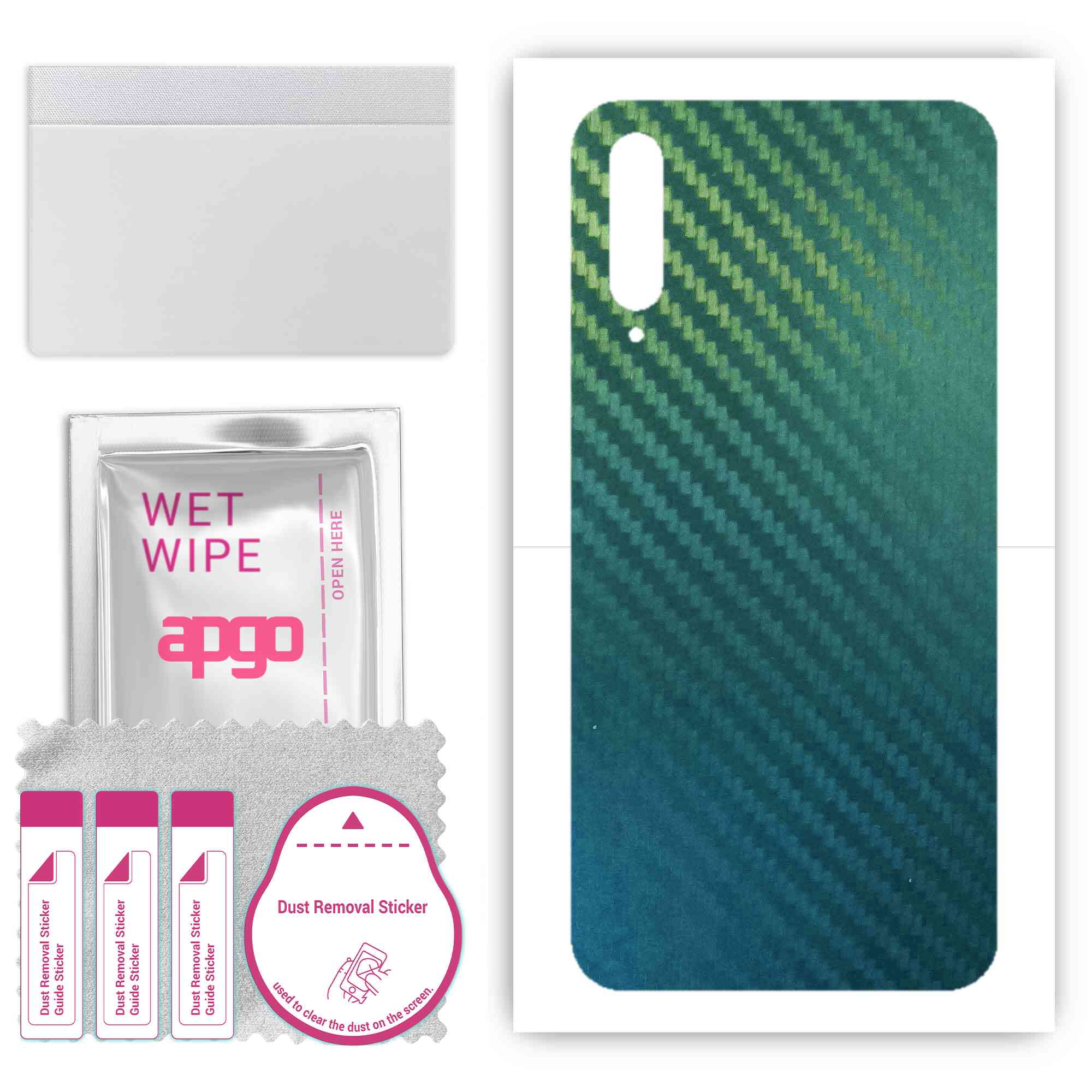 apgo Захисна наклейка для задньої панелі, сумісна з Huawei P smart Pro 2019, Wrap Film, Foil, Vinyl - Pattern Carbon Chameleon CAKA1
apgo Захисна наклейка для задньої панелі, сумісна з Huawei P smart Pro 2019, Wrap Film, Foil, Vinyl - Pattern Carbon Chameleon CAKA1