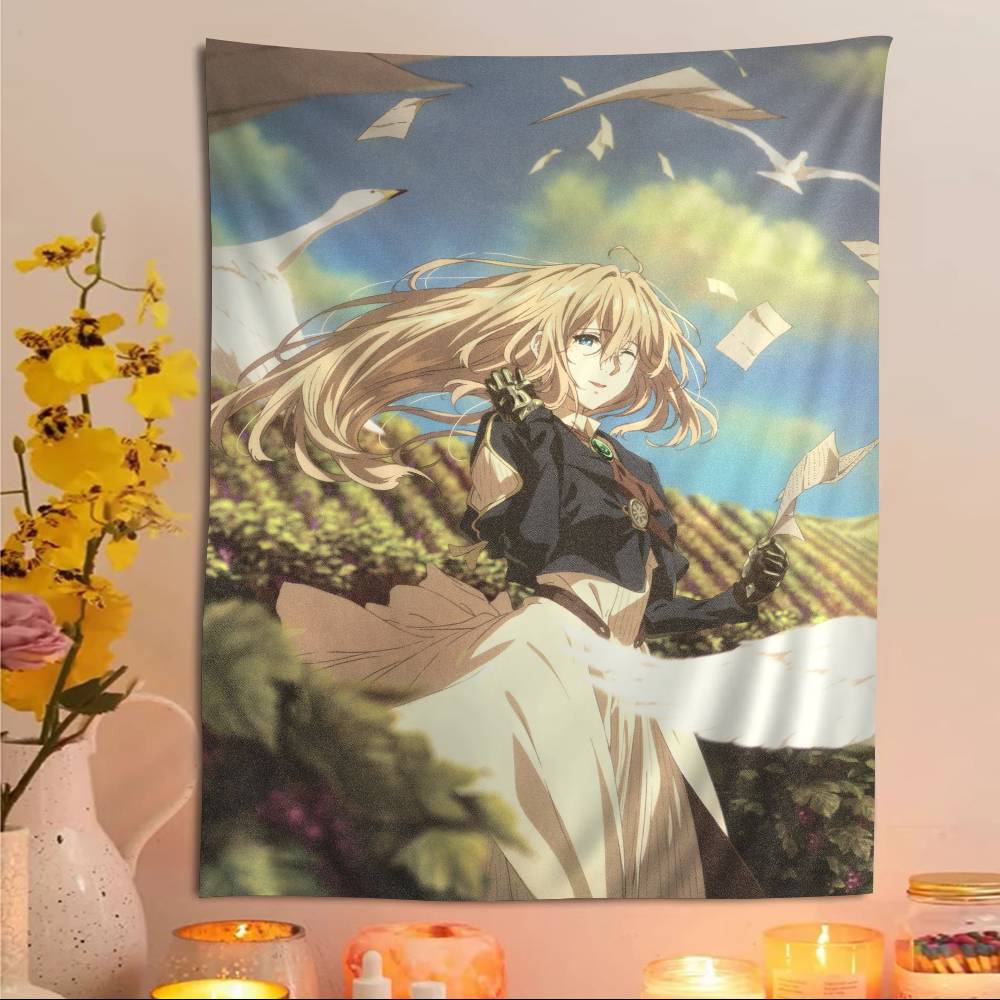 Anime Vviolet Eevergarden Colorful Tapestry Wall Hangin Bohemian Wall Tapestries Mandala Wall Hanging Sheets 74x94cm(29x37in)
Anime Vviolet Eevergarden Colorful Tapestry Wall Hangin Bohemian Wall Tapestries Mandala Wall Hanging Sheets 74x94cm(29x37in)
