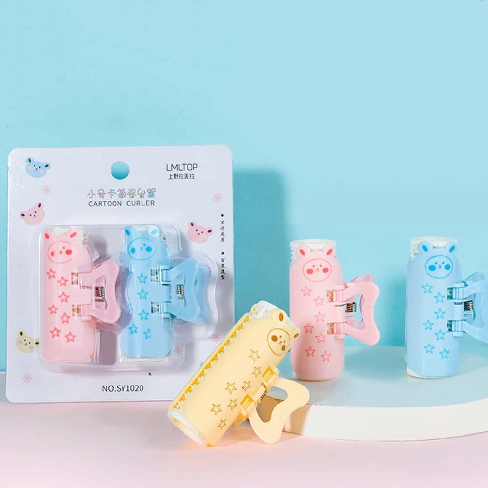 Hairdressing Salon Cartoon Shaped Women Bang Curler Lazy Bangs Roller Hair roller set Bangs Clip randomly
Hairdressing Salon Cartoon Shaped Women Bang Curler Lazy Bangs Roller Hair roller set Bangs Clip randomly
