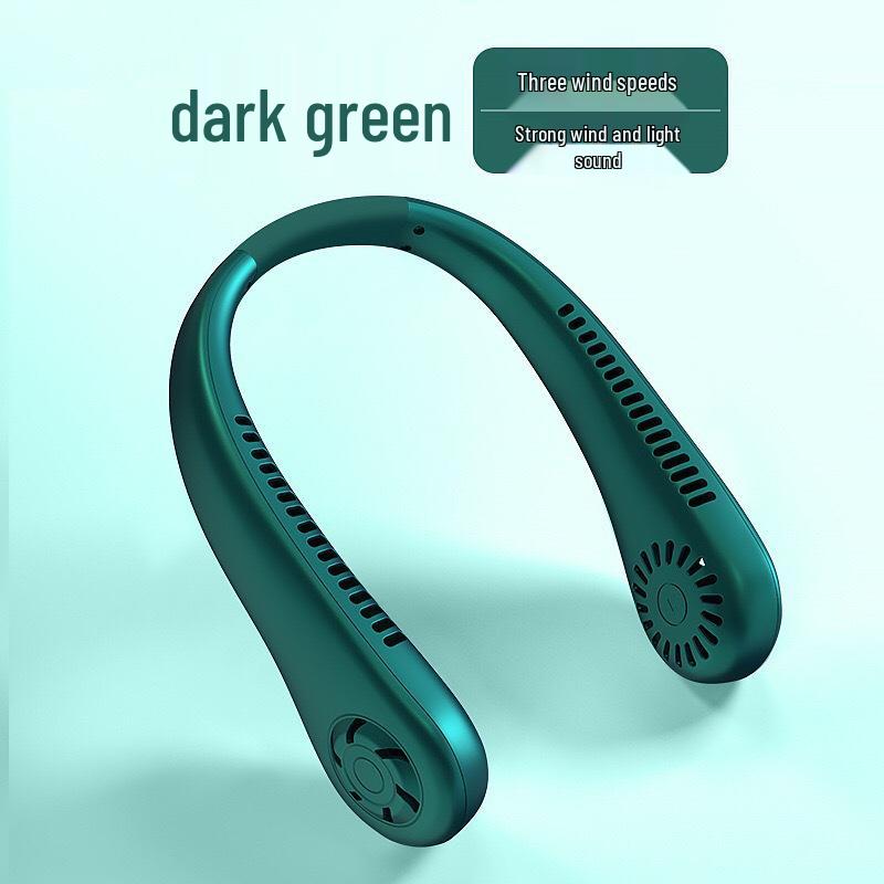 Portable USB Rechargeable Neck-Hanging Fan - Mini Fan for Hands-Free Cooling 20x19x6.1 cm зелёный
Portable USB Rechargeable Neck-Hanging Fan - Mini Fan for Hands-Free Cooling 20x19x6.1 cm зелёный