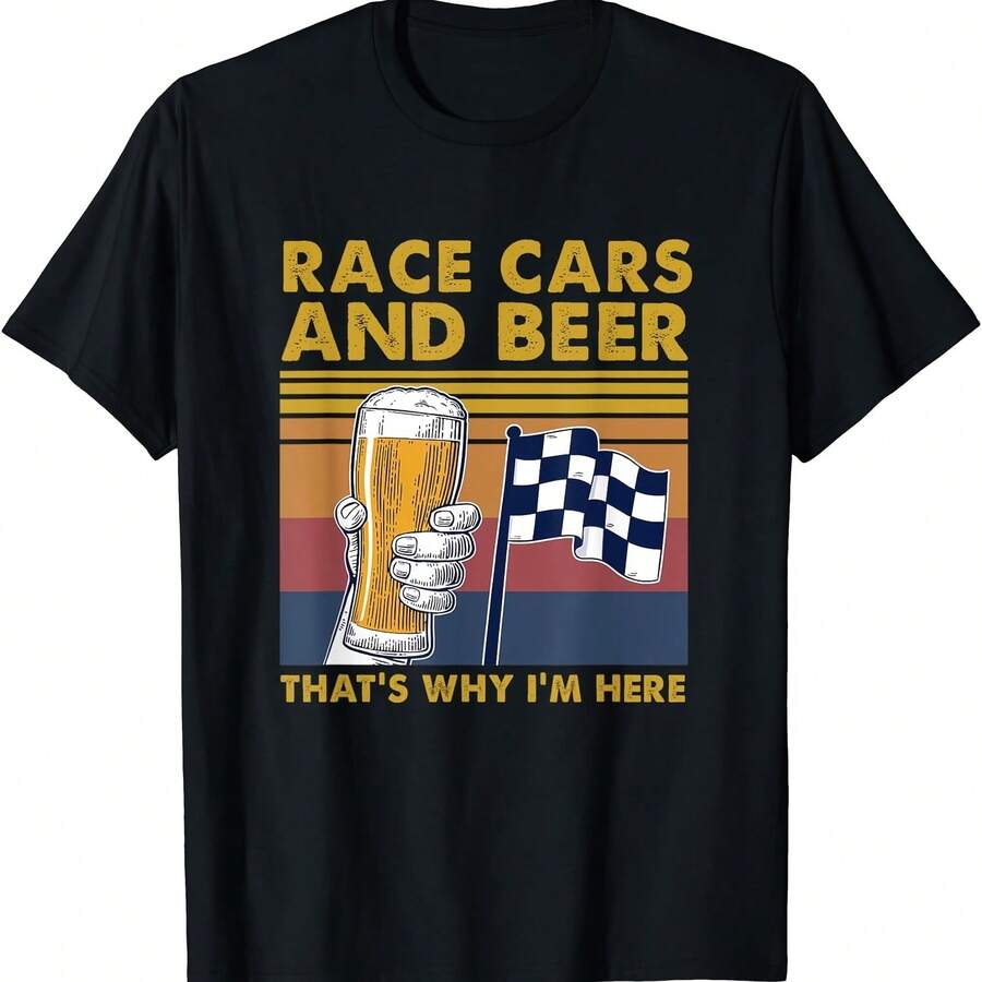 Race Cars Checkered Flag Beer TShirt Unique Design Graphic Tee S
Race Cars Checkered Flag Beer TShirt Unique Design Graphic Tee S