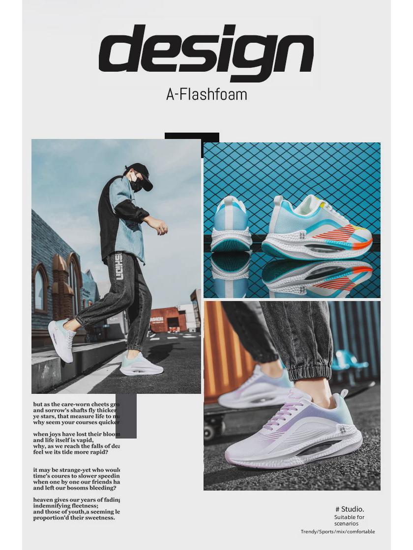 Кроссовки Chi5 Unisex Air Cushion Running Shoes - дышащая сетка, сверхлегкая амортизация для лета 44
Кроссовки Chi5 Unisex Air Cushion Running Shoes - дышащая сетка, сверхлегкая амортизация для лета 44