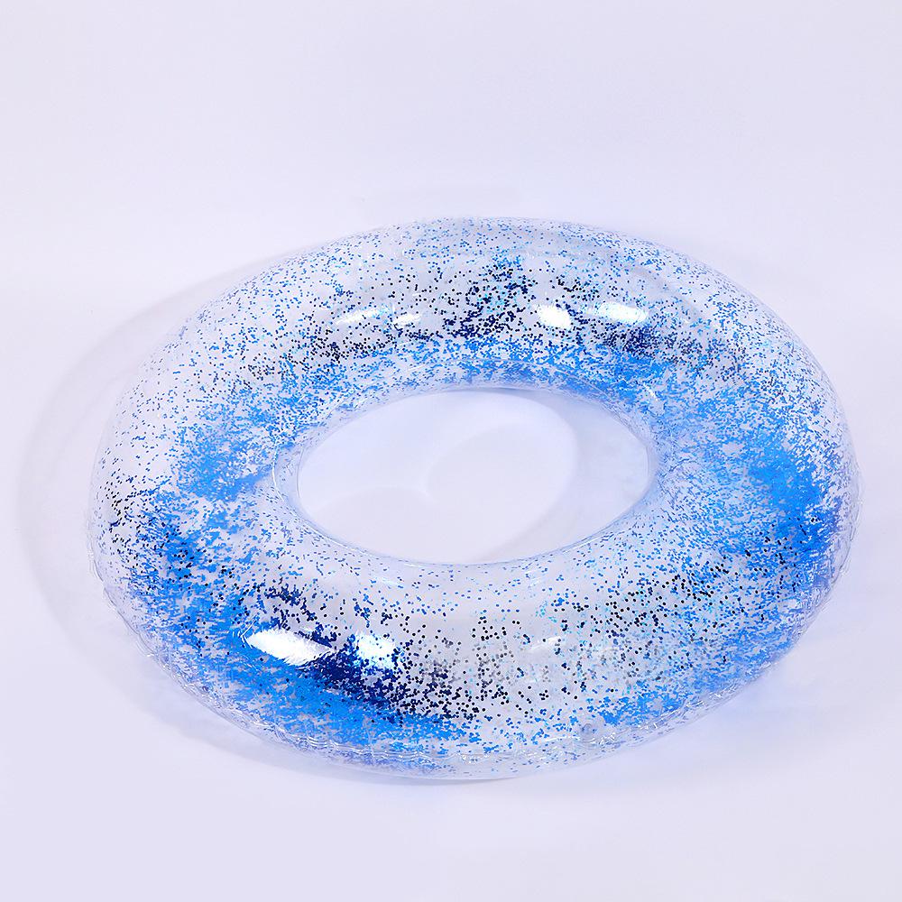 Transparent Sequin Kids Inflatable Swim Ring - Eco-friendly PVC, Anti-rollover Design Blue Sequin
Transparent Sequin Kids Inflatable Swim Ring - Eco-friendly PVC, Anti-rollover Design Blue Sequin