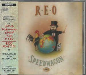 CD REO SPEEDWAGON - The Earth A Small Man His Dog And A ESCA5152 Epic 1990 Japan Rock
CD REO SPEEDWAGON - The Earth A Small Man His Dog And A ESCA5152 Epic 1990 Japan Rock
