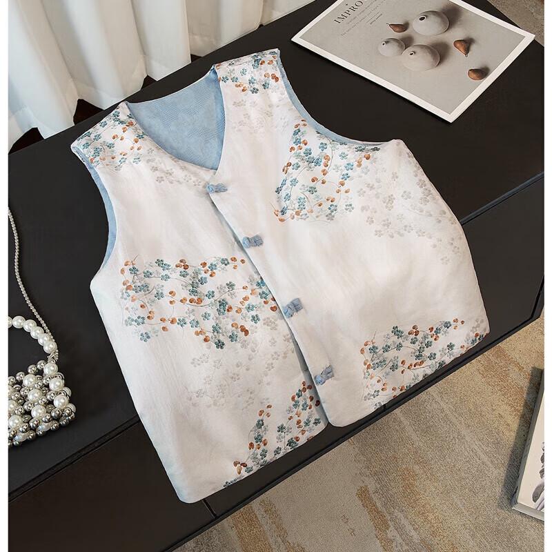 Women s New Chinese Style Reversible Cotton Vest L
Women s New Chinese Style Reversible Cotton Vest L