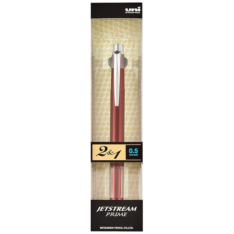 mitsubishi pencil multifunction pen jet stream prime 2&1 0.5 dark bordeaux easy to write MSXE330005D65
mitsubishi pencil multifunction pen jet stream prime 2&1 0.5 dark bordeaux easy to write MSXE330005D65