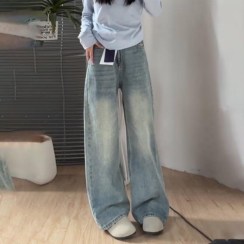 Women s High-Waisted Retro Wide-Leg Jeans - Loose, Slimming, Petite, Plus-Size, Floor-Length for Spring & Autumn Extra Large
Women s High-Waisted Retro Wide-Leg Jeans - Loose, Slimming, Petite, Plus-Size, Floor-Length for Spring & Autumn Extra Large