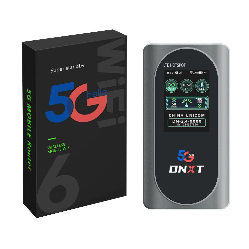 5G Dual-Band Portable MIFI Router with 4400mAh Battery 1 Unit
5G Dual-Band Portable MIFI Router with 4400mAh Battery 1 Unit