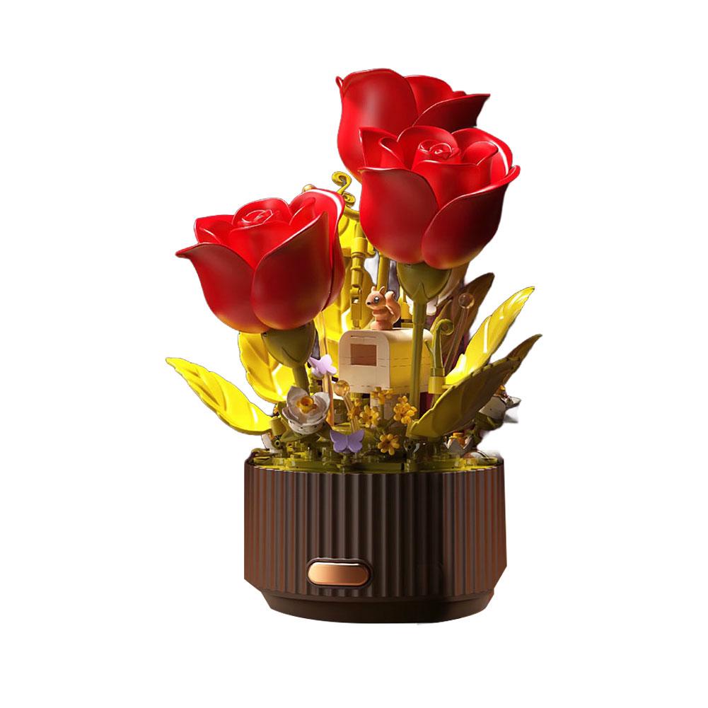 Dynamic Building Block Bouquet Atmosphere Light Aromatherapy Night Light Model Assembly Preserved Flowers Valentine s Day Gift
Dynamic Building Block Bouquet Atmosphere Light Aromatherapy Night Light Model Assembly Preserved Flowers Valentine s Day Gift