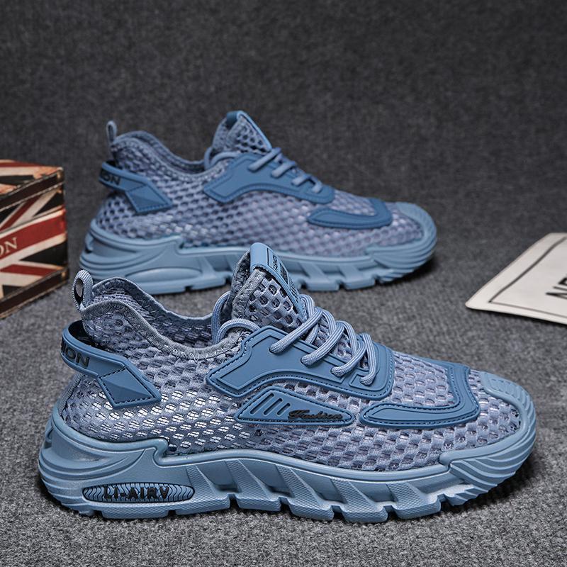 Mesh shoes men s summer breathable thin mesh hollowed sports mesh comfortable casual soft sole personalized running trendy shoes 44
Mesh shoes men s summer breathable thin mesh hollowed sports mesh comfortable casual soft sole personalized running trendy shoes 44