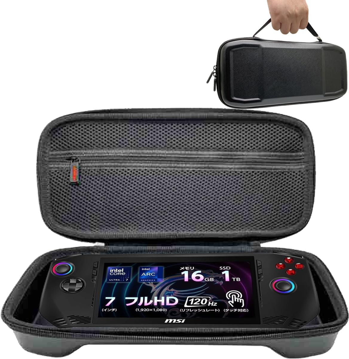 For MSI Claw A1M Protective Storage Can be charged while Soft Exclusive Protective Cover for MSI Claw Game Console Case Cover Case, Cover, Bag,
For MSI Claw A1M Protective Storage Can be charged while Soft Exclusive Protective Cover for MSI Claw Game Console Case Cover Case, Cover, Bag,