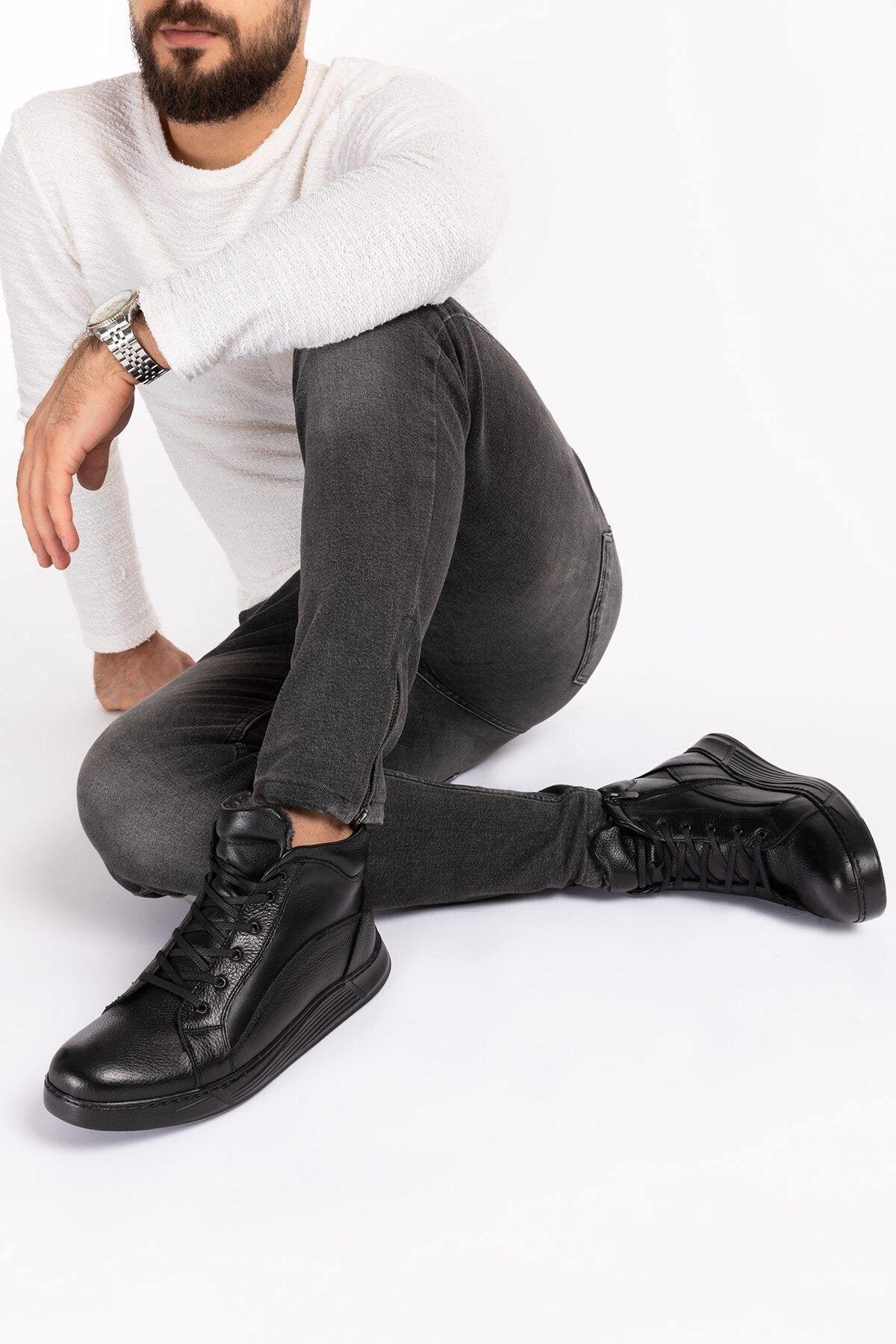 Men s Fashion Genuine Leather Thick Heeled Booties Bootie High Sole Furry Leather Boots Shoes 41
Men s Fashion Genuine Leather Thick Heeled Booties Bootie High Sole Furry Leather Boots Shoes 41