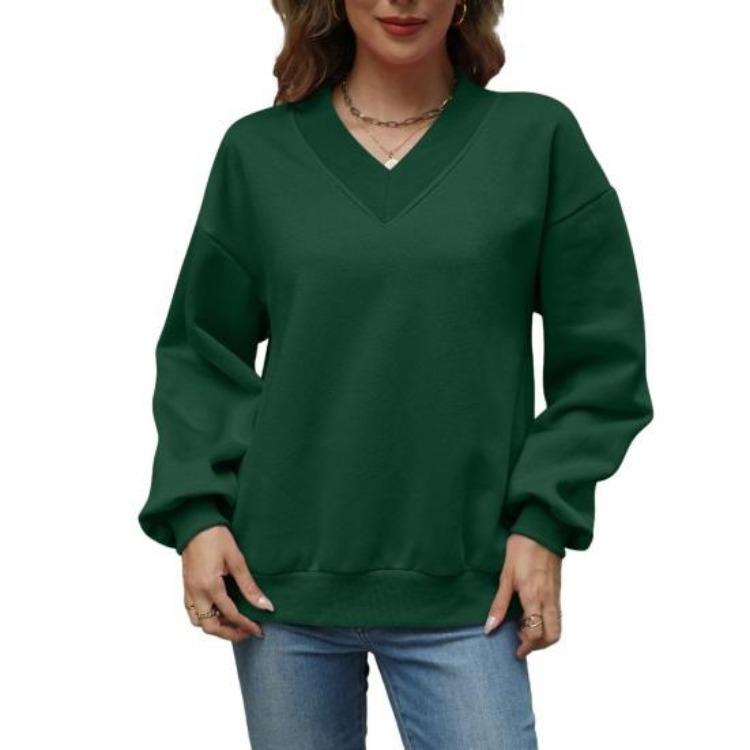 Oversized Fleece Sweatshirt Women V Neck Drop Shoulder Pullover Long Sleeve Casual Fall Top Outfit 2XL зелений
Oversized Fleece Sweatshirt Women V Neck Drop Shoulder Pullover Long Sleeve Casual Fall Top Outfit 2XL зелений