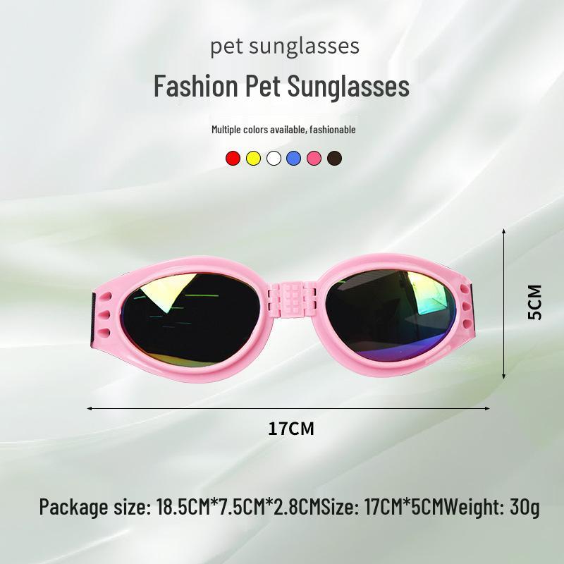 Dog Goggles - Sun & Wind Protection Sunglasses for Goldens, Corgis & More One Size
Dog Goggles - Sun & Wind Protection Sunglasses for Goldens, Corgis & More One Size