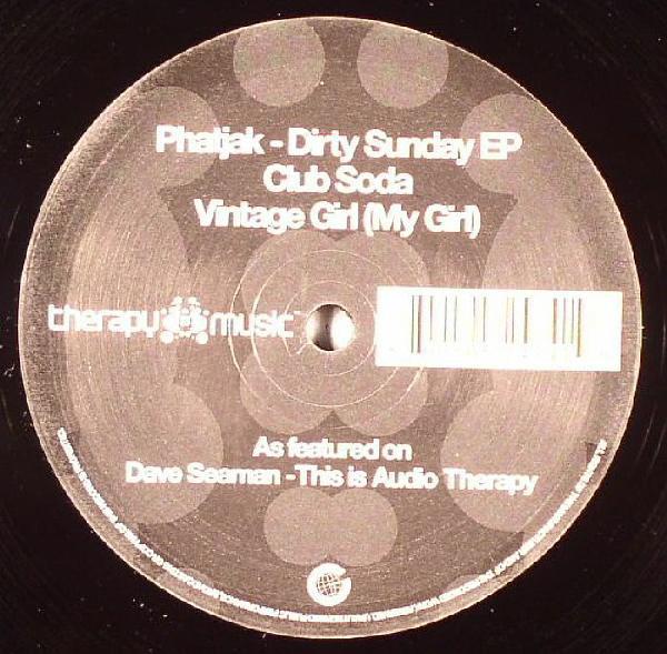 12inch Record PHATJAK - Dirty Sunday EP THE003 Therapy Music 2005 UK Dance & Electronica Used
12inch Record PHATJAK - Dirty Sunday EP THE003 Therapy Music 2005 UK Dance & Electronica Used