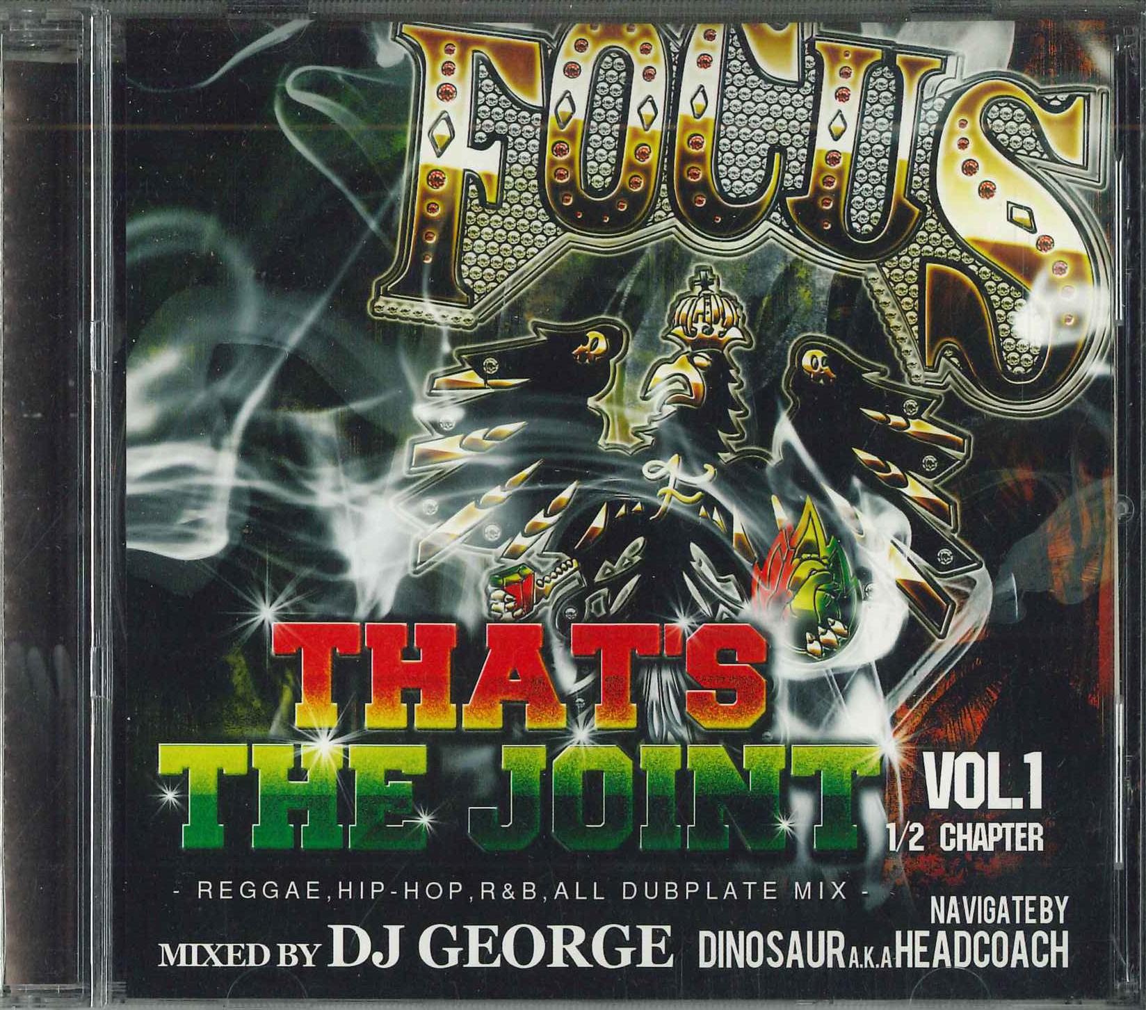 CD DJ GEORGE DINOSAUR Thats The Joint Vol.01 Chapter12 TTJ001 FOCUS Japan Obi Japanese Club Dance Used
CD DJ GEORGE DINOSAUR Thats The Joint Vol.01 Chapter12 TTJ001 FOCUS Japan Obi Japanese Club Dance Used