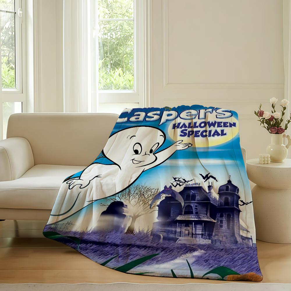 CARTOON C-Casper-R the Friendly Ghost Blanket For Sofa Office Bed Plane Travel Sleep Read Relax Camping Soft And Warm 30x40in
CARTOON C-Casper-R the Friendly Ghost Blanket For Sofa Office Bed Plane Travel Sleep Read Relax Camping Soft And Warm 30x40in