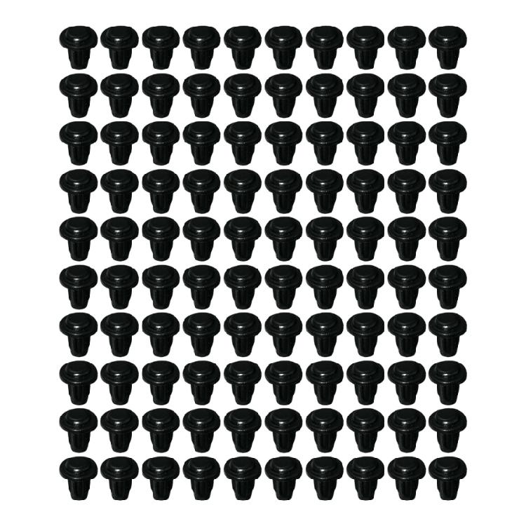 100Pcs Table Furniture Embedded Bumper Cushion Protective Pad Screws Hole Plugs Silicone Cabinet Door Bumper Cushion чорний
100Pcs Table Furniture Embedded Bumper Cushion Protective Pad Screws Hole Plugs Silicone Cabinet Door Bumper Cushion чорний