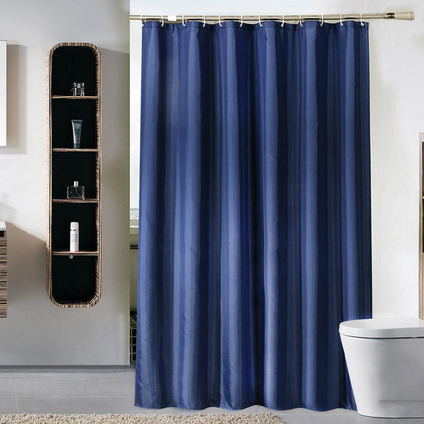 Solid Color Shower Curtain Dark Blue Waterproof Bath Curtains Bathroom For Bathtub Bathing Cover Extra Large Wide 12pcs Hooks W80xH180cm
Solid Color Shower Curtain Dark Blue Waterproof Bath Curtains Bathroom For Bathtub Bathing Cover Extra Large Wide 12pcs Hooks W80xH180cm