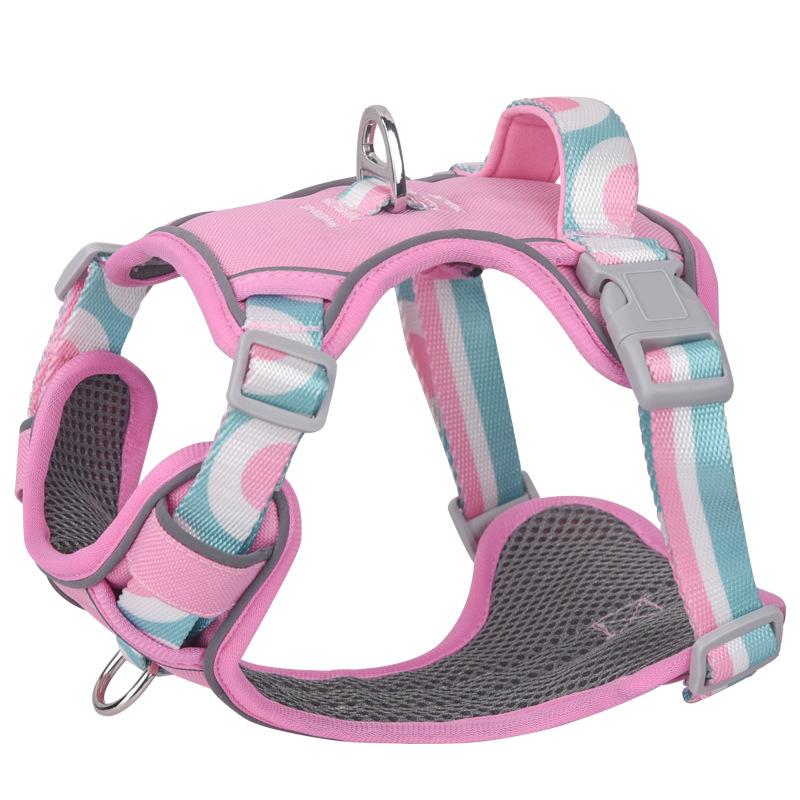Dog leash Go out walking dog leash Chest strap Medium and large dog dog chain Dog leash Anti-explosion rush Traction rope 150 * 1.5cm рожевий
Dog leash Go out walking dog leash Chest strap Medium and large dog dog chain Dog leash Anti-explosion rush Traction rope 150 * 1.5cm рожевий