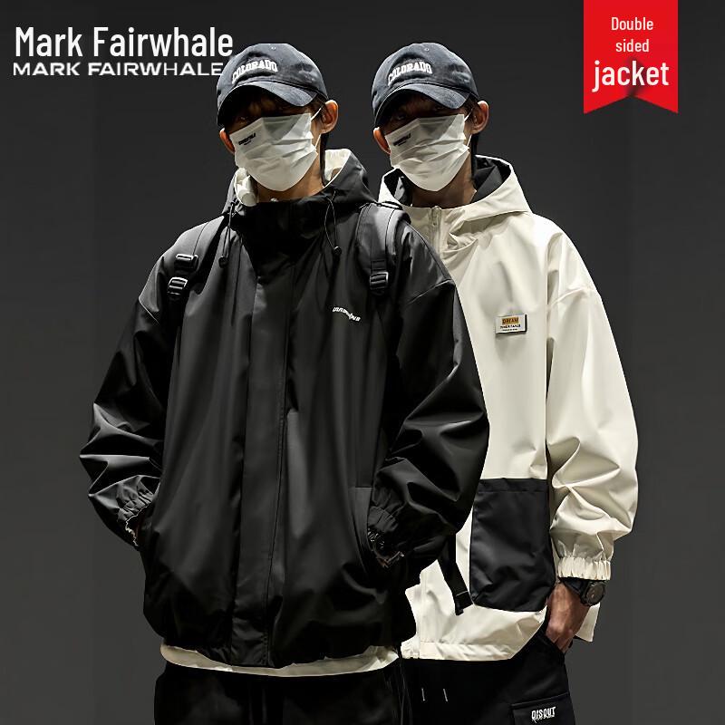 Mark Fairwhale Men s Reversible Hooded Outdoor Jacket L
Mark Fairwhale Men s Reversible Hooded Outdoor Jacket L