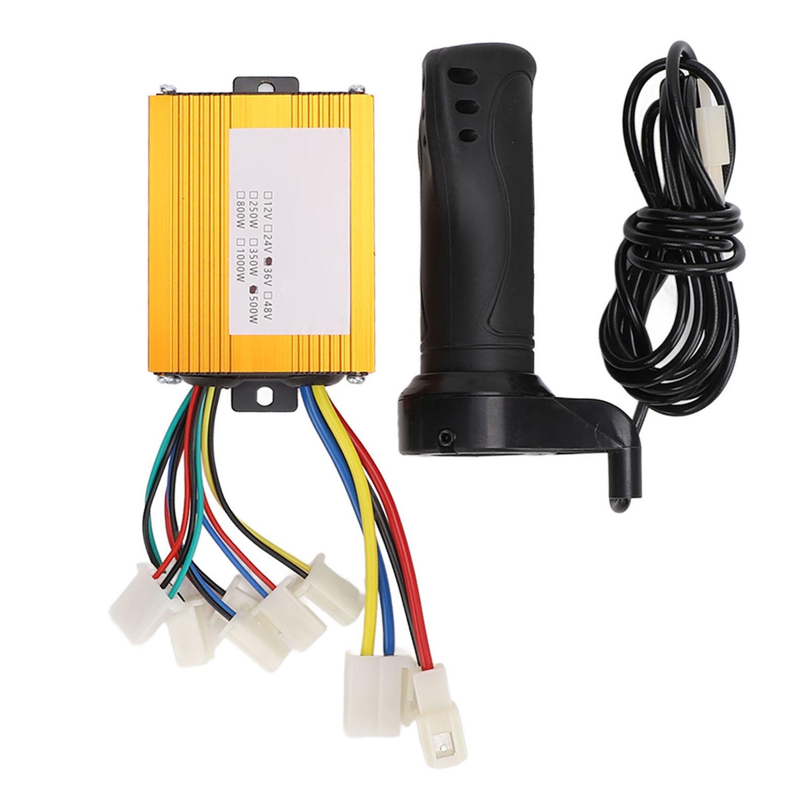 36V 500W Brushed Controller and Throttle Grip Strong Heat Dissipation Motor Speed Controller for
36V 500W Brushed Controller and Throttle Grip Strong Heat Dissipation Motor Speed Controller for