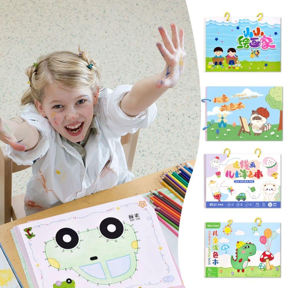 Cartoon Pattern Kids Watercolor Painting Book Portable Graffiti Coloring Book Children Colorful Balloons
Cartoon Pattern Kids Watercolor Painting Book Portable Graffiti Coloring Book Children Colorful Balloons