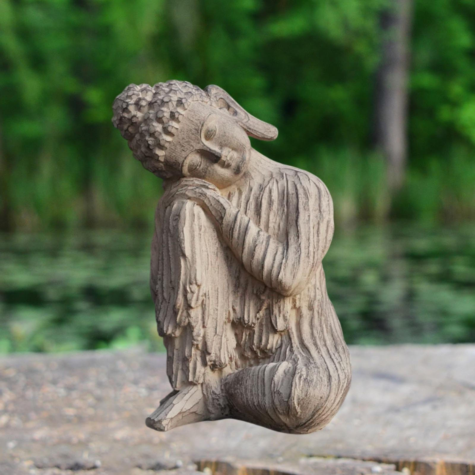 Buddha Figurine Decorative Sculpture Art Crafts Resin Tabletop Ornament Garden Statue for
Buddha Figurine Decorative Sculpture Art Crafts Resin Tabletop Ornament Garden Statue for