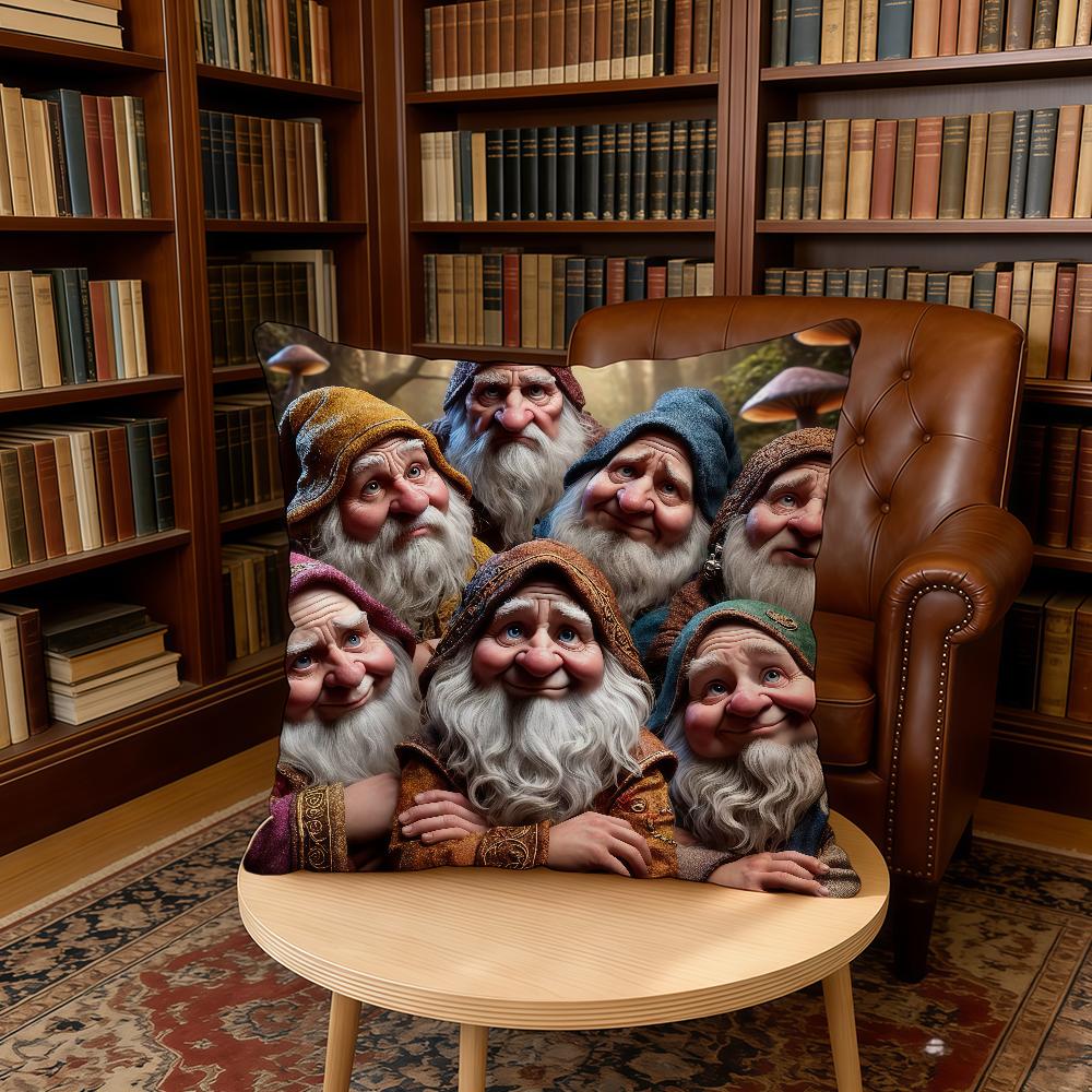 Cartoon S-Seven Dwarfs DSN cushion cover Home Office Birthday Anniversary Gifts Soft Skin Friendly Cushion Cover 30cmx30cm
Cartoon S-Seven Dwarfs DSN cushion cover Home Office Birthday Anniversary Gifts Soft Skin Friendly Cushion Cover 30cmx30cm