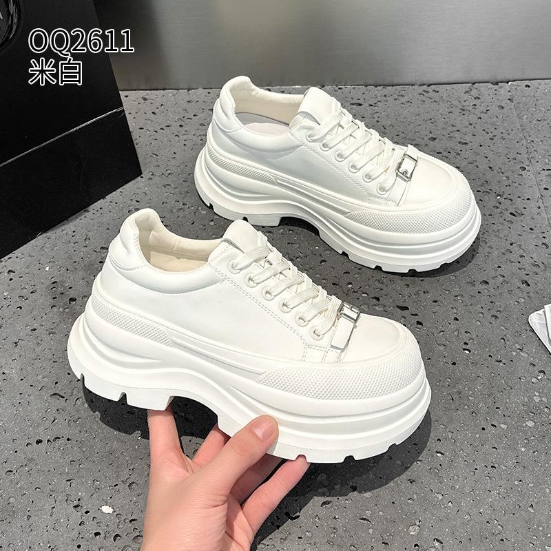 High-value board shoes spring new small muffin thick bottom breathable casual 34 белый
High-value board shoes spring new small muffin thick bottom breathable casual 34 белый