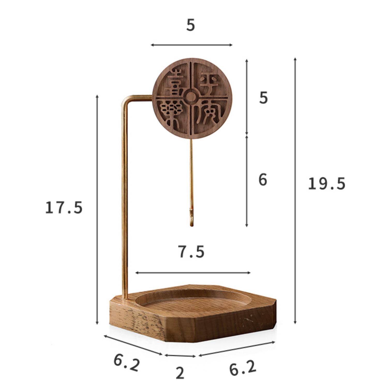 Подставка для благовоний из грецкого ореха для перевернутой курильницы с деревянной золой-улавливателем, буддийские принадлежности для домашнего декора
Подставка для благовоний из грецкого ореха для перевернутой курильницы с деревянной золой-улавливателем, буддийские принадлежности для домашнего декора