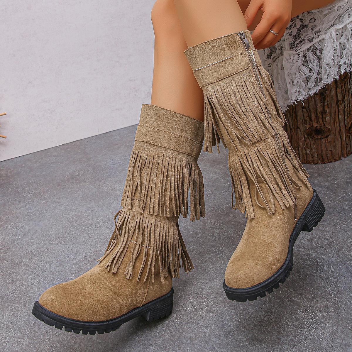 Plus Size Shoes for Women Autumn Winter Fashion Round Toe Solid Color Mid-calf Boots Non-slip Flats Women Footwear 36-43 36 хаки
Plus Size Shoes for Women Autumn Winter Fashion Round Toe Solid Color Mid-calf Boots Non-slip Flats Women Footwear 36-43 36 хаки