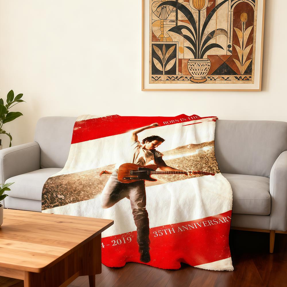 Singer Bruce Springsteen Blanket Super Warm Comfortable Plush Throw Blanket Child Home Sofa Bedroom Gift 30x40in
Singer Bruce Springsteen Blanket Super Warm Comfortable Plush Throw Blanket Child Home Sofa Bedroom Gift 30x40in