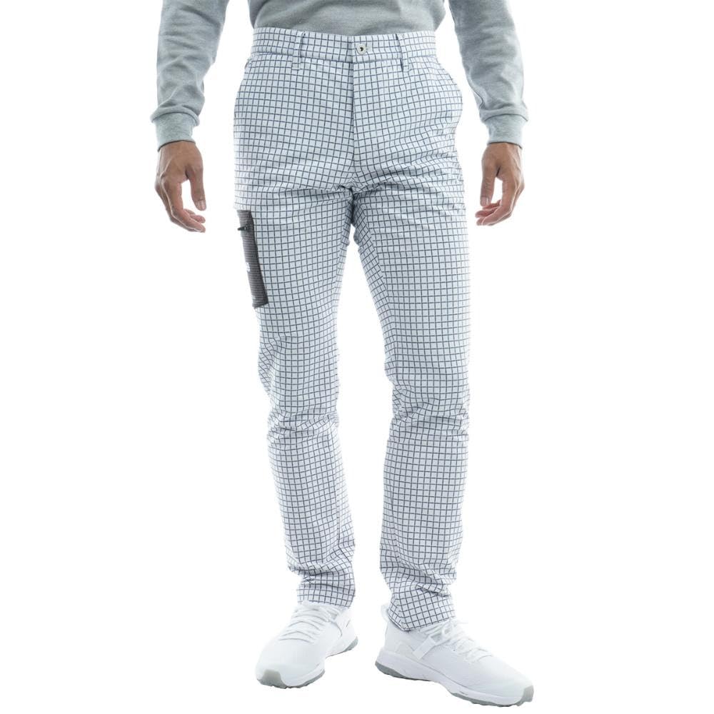 Admiral Golf Men s Water-Repellent Windpane Tapered PT Pants, ADMA2A1, White, Size L
Admiral Golf Men s Water-Repellent Windpane Tapered PT Pants, ADMA2A1, White, Size L