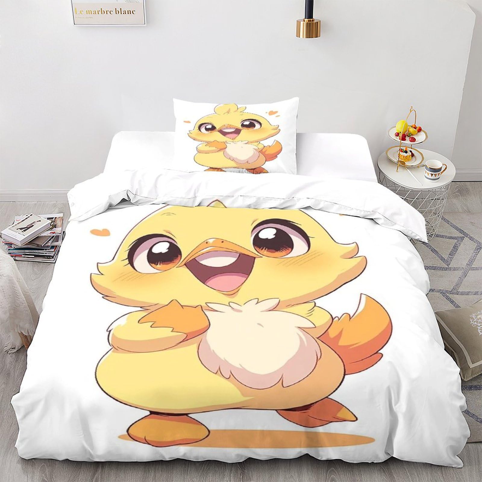 Carton Chicken Soft Duvet Cover Beding Decoration Gift First Choice Suitable for Children Young Boys Young Girls Adult Peoples Soft Warm Breathable 120*200cm Single
Carton Chicken Soft Duvet Cover Beding Decoration Gift First Choice Suitable for Children Young Boys Young Girls Adult Peoples Soft Warm Breathable 120*200cm Single
