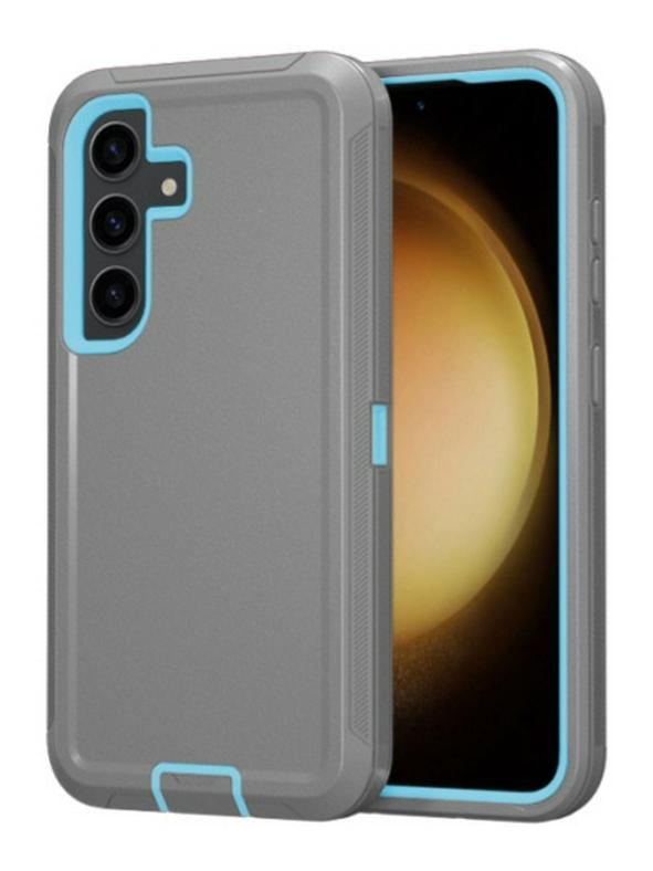 Міцний тризахисний чохол для Samsung S24 - Посилена захисна кришка Case Only сірий колір/небо синє кольору
Міцний тризахисний чохол для Samsung S24 - Посилена захисна кришка Case Only сірий колір/небо синє кольору