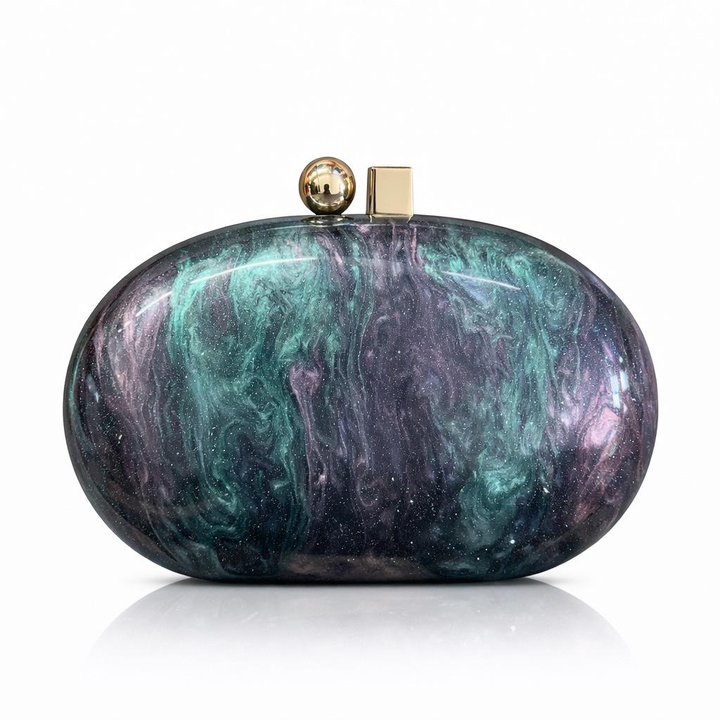 Luxury Women s Cross-Body Shell Clutch - Acrylic Evening Bag with Chain Strap
Luxury Women s Cross-Body Shell Clutch - Acrylic Evening Bag with Chain Strap