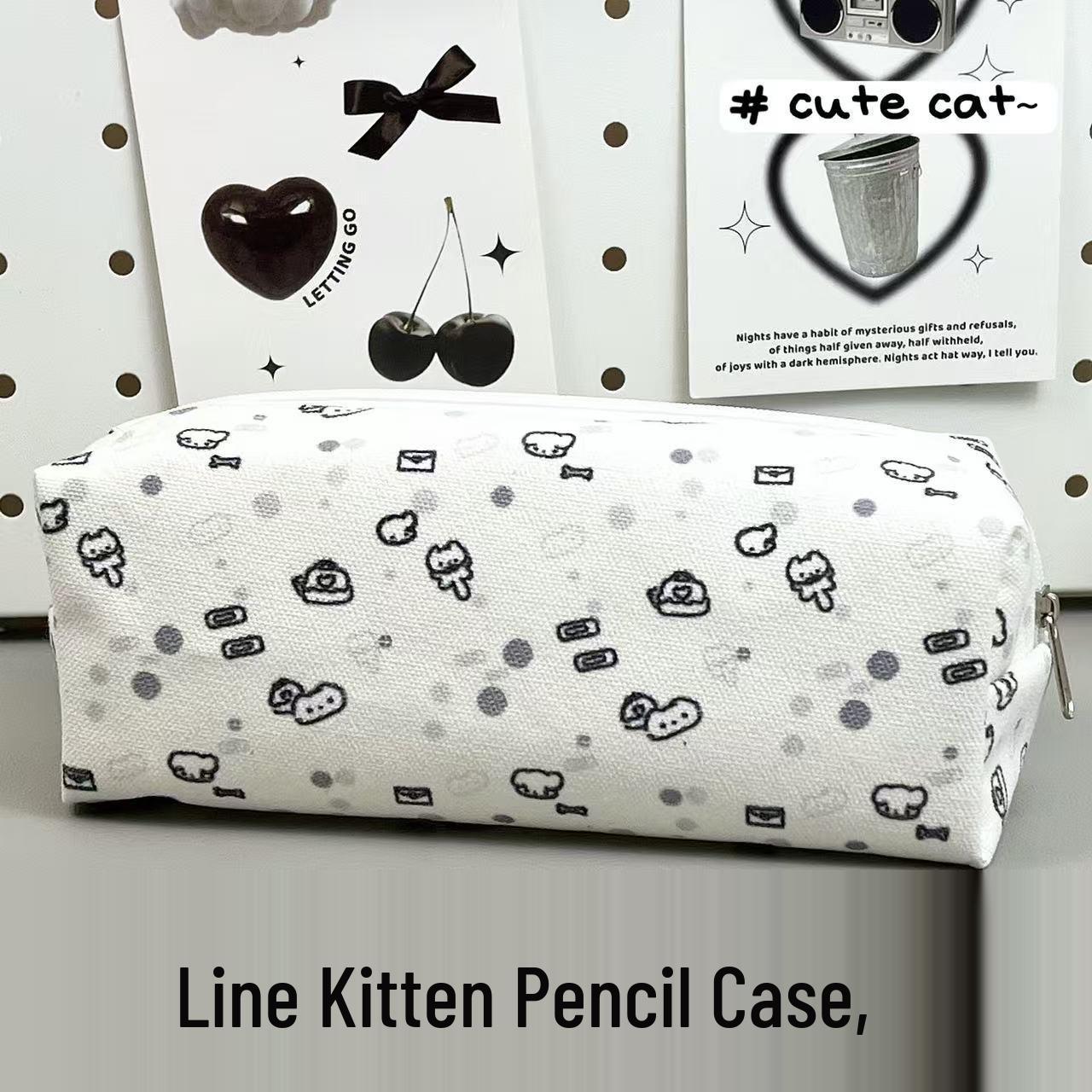 Adorable Kitten Pencil Case: Spacious, Multifunctional Stationery Storage for Girls One pencil case
Adorable Kitten Pencil Case: Spacious, Multifunctional Stationery Storage for Girls One pencil case