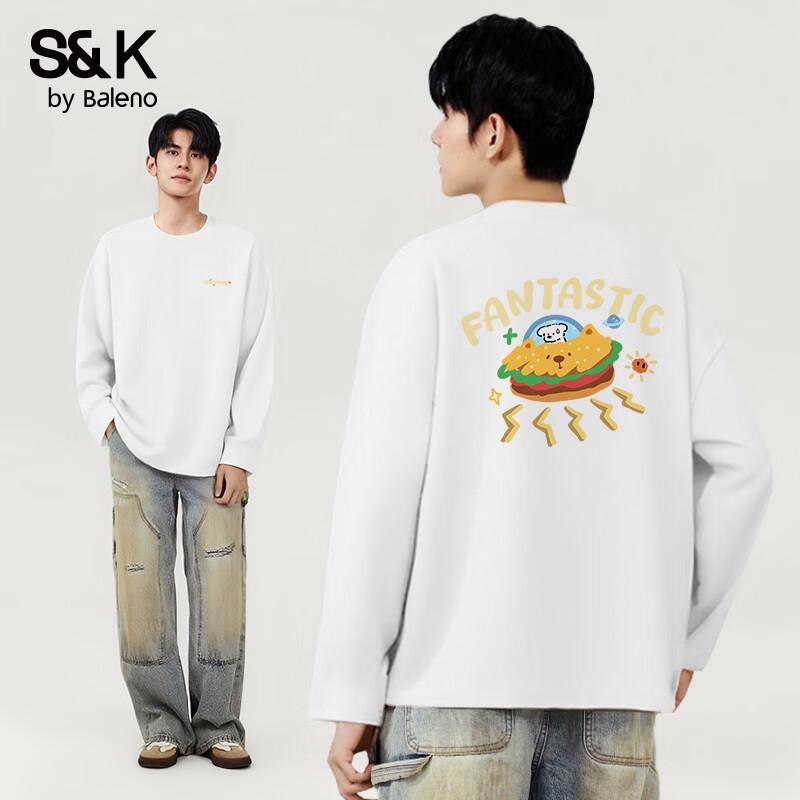 Baleno Men s S&K Loose Fit Long Sleeve Graphic T-Shirt M
Baleno Men s S&K Loose Fit Long Sleeve Graphic T-Shirt M