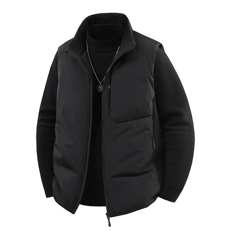 Unisex Trendy Outdoor Down Vest: Custom Solid Color Loose Lapel Jacket 4XL чорний
Unisex Trendy Outdoor Down Vest: Custom Solid Color Loose Lapel Jacket 4XL чорний